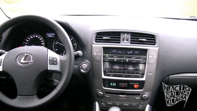 NK TEST: Lexus IS - Komandna Tabla