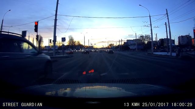 Проезд на запрещающий сигнал светофора. Брест #17