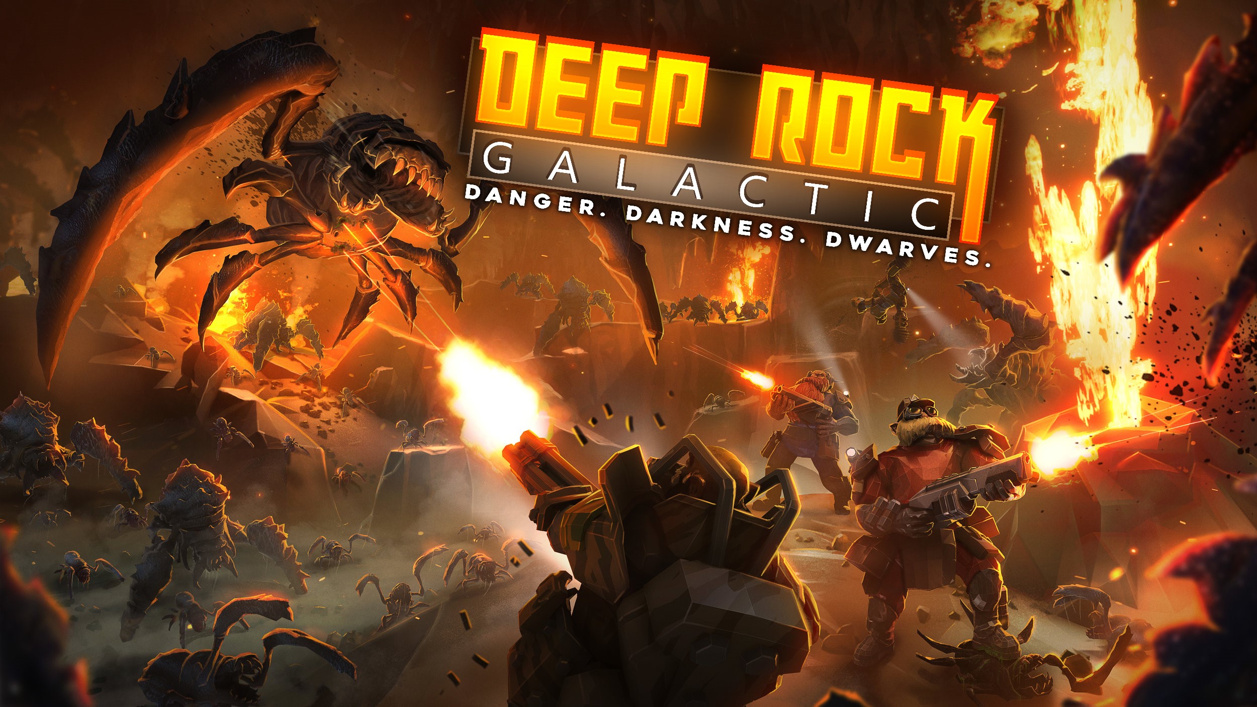 Опасность. Темнота. Гномы. Deep Rock Galactic Stream-II 06.02