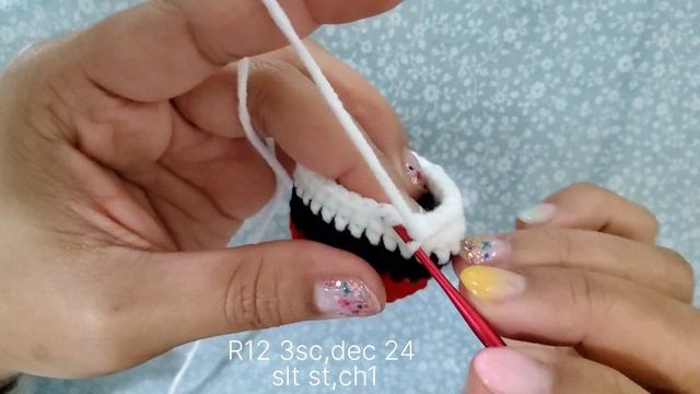 Mini Pokeball Tutorial #pokemon#amigurumi #keychain #crochet