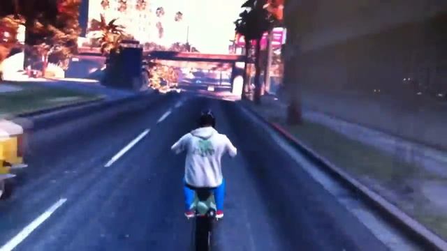 Поездка на мотоцикле GTA5