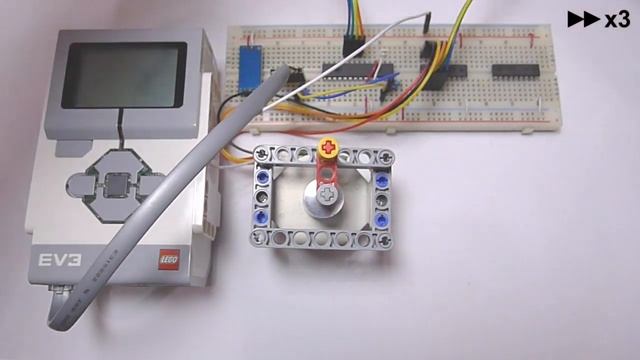 LEGO Stepper Motor DIY Part 2: EV3 Controlling Stepper Motor