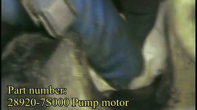 How To Replace A Washer Pump Motor In 2004 Nissan Armada. (FIXED!)