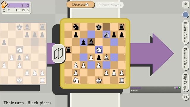 5D Chess Pro League Season 1 - Game 1 Vs Graven [Turn Zero]