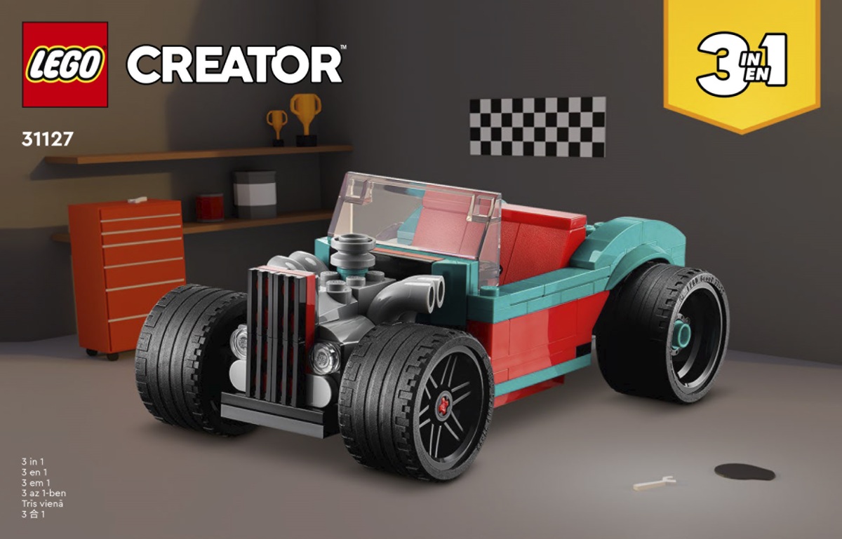 Lego Инструкция 3D Creator 31127-2