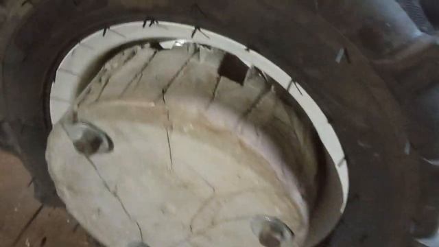 Утяжелители для мотоблока Shtenli 1030 из бетона и металлолома