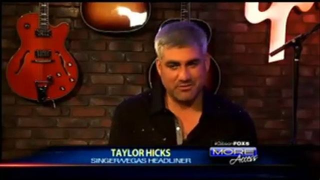FOX 5 Las Vegas Gibson Showroom: Taylor Hicks Interview