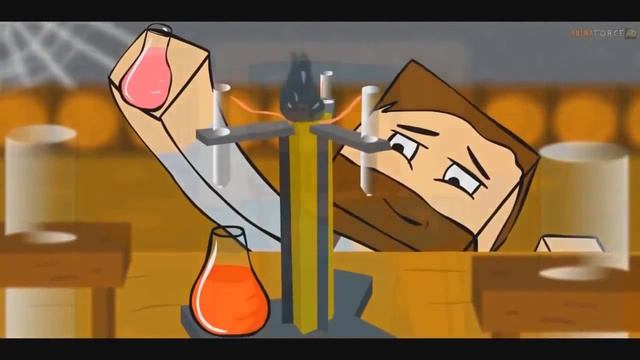 Эндер дракон - Майнкрафт Анимация