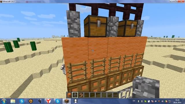 самый быстрый лифт на лошади в Minecraft