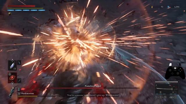 Lies Of P - When You Play Sekiro Too Much (Nameless Puppet VS Two Dragons Sword)