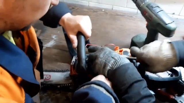 Не заводится бензопила Patriot GS 142