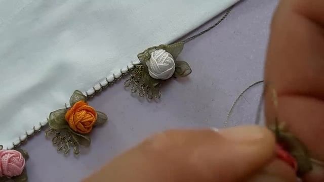 GONCA GÜL İĞNE OYASI MODELİ