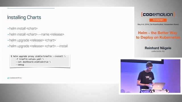 Helm - The Better Way To Deploy On Kubernetes - Reinhard Nägele - Codemotion Amsterdam 2018
