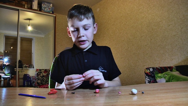 Лепим пластилин. Моё хобби увлечение