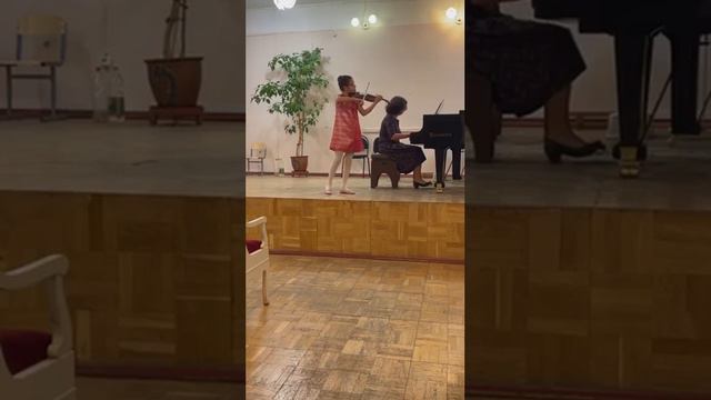 Чапкевич Мишель, 12 лет. П.Сарасате, «Интродукция и Тарантелла».