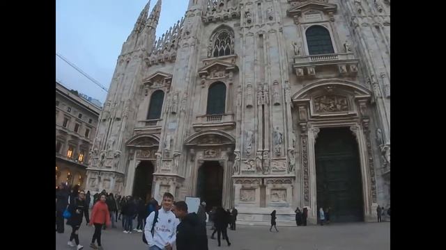 DUOMO DI MILANO Кафедральный собор Рождества Девы Марии ноябрь 2019