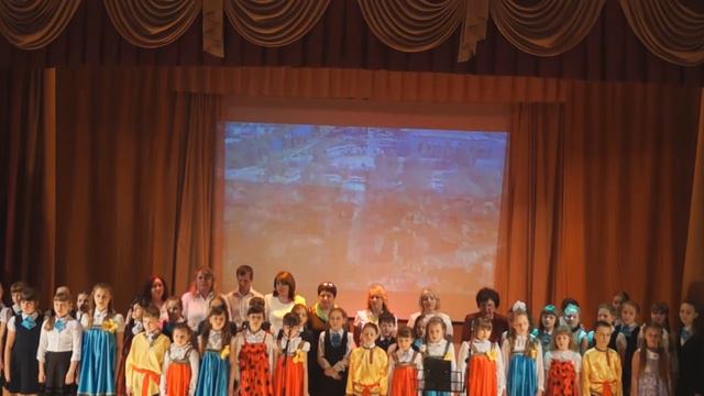 Благовещение в школе №1. Песня 