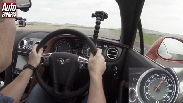 180mph Blast In A Bentley Continental GT Speed