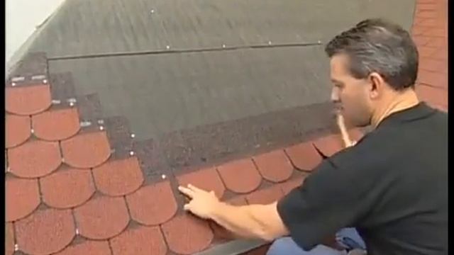 Битумная черепица Iko. Монтаж Iko Viktorian