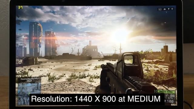 Gaming Battlefield4 On Parallels Desktop 11 With Macbook Pro 15 Retina AMD R9 M370x I7 2015 / 2016