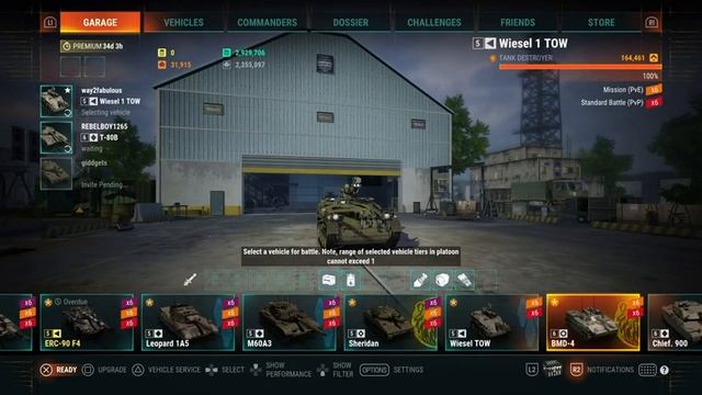 Armored Warfare : Teeny Tank And The Black Panzer Party ‘Put It On The Ritz‘