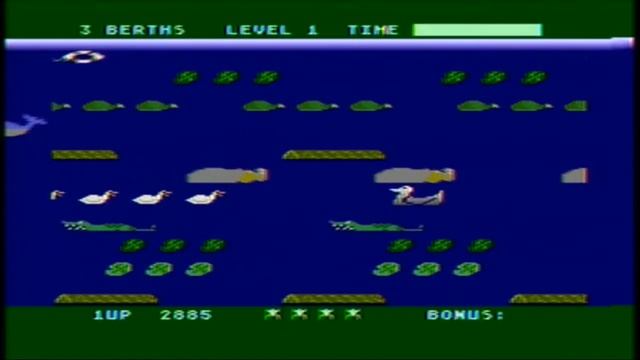 Frogger II: Threeedeep Atari EX Home Computer