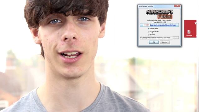 How To Install Minecraft Forge Client (installing Minecraft Forge 1.8)