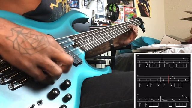 Megadeth - Symphony Of Destruction Bass Cover With Tabs