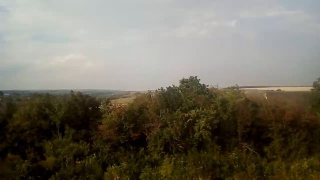Сватівський район, Луганська область. Вид з вікна вагону поїзда