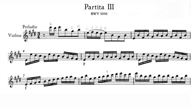 J.S. Bach: Partita For Solo Violin No. 3 In E Major I. Preludio (Augustin Hadelich, Suyoen Kim)