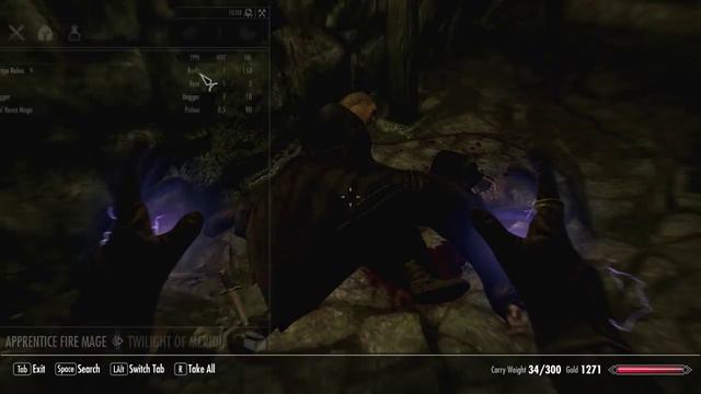 Skyrim Lets Become: The Twilight Of Meridia - Ep2 - Killing The Call Girl