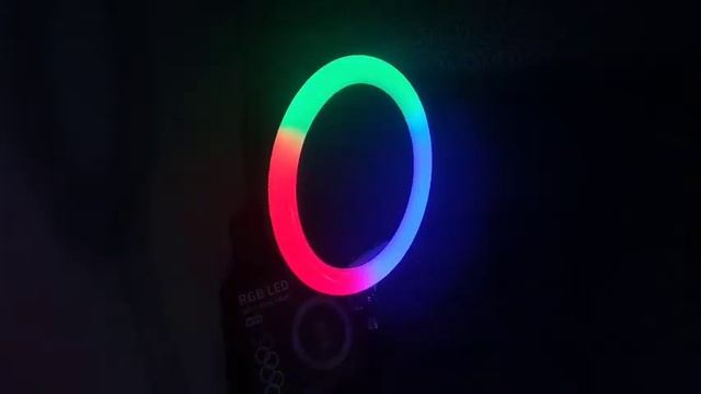 Кольцевая лампа RGB 33 см