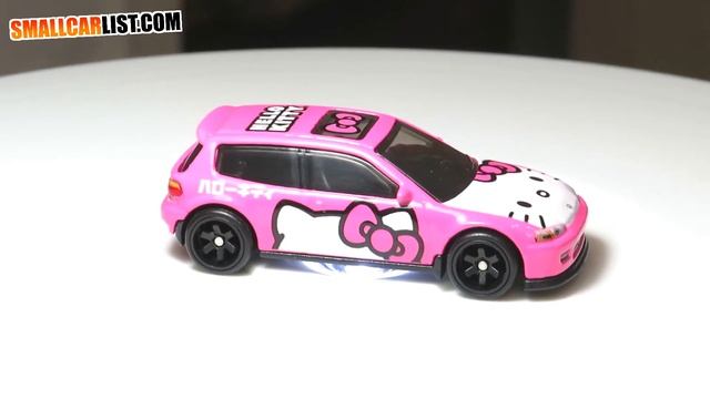 Hot Wheels Honda Civic EG - Hello Kitty - Car Culture: Modern Classics (New Casting 2020!)