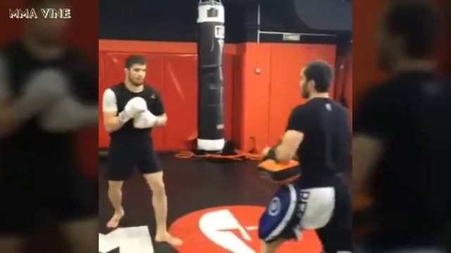 Rustam Khabilov Training
