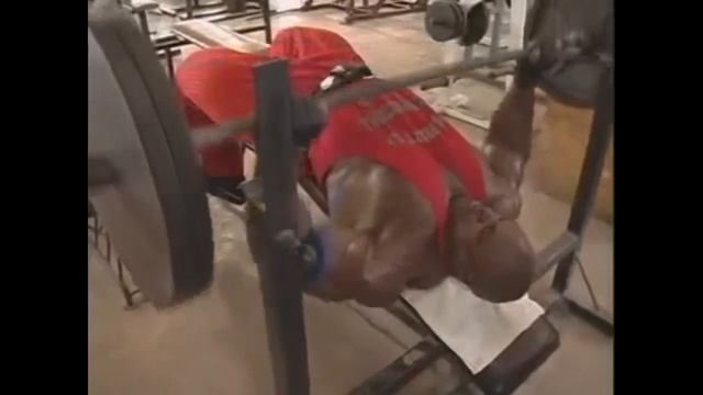 Ronnie Coleman Chest Workout