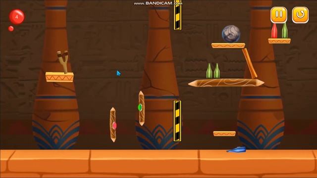 Knock Down Bottles 2 Bottle Shooting Game 2 ANCİENT Gameplay Level 10 to 203 STAR