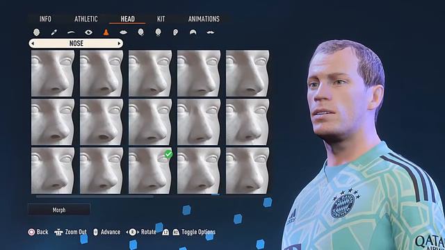 Manuel Neuer FIFA 23 Pro Clubs Look Alike Tutorial | Bayern Munchen | Germany | THE CYBORG