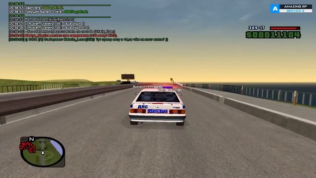 Будни ДПС (GTA: Criminal Russia по сети Amazing RP)