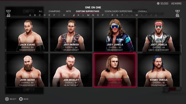 WWE 2K19 AEW SAVE