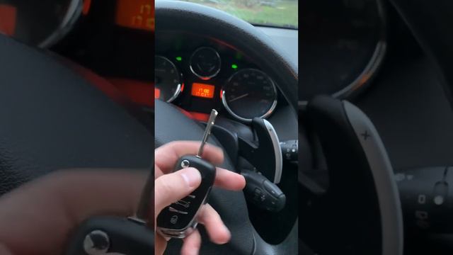 Программирование ключа Peugeot 207