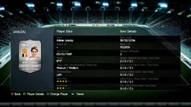 Fifa 14 Squad Builder