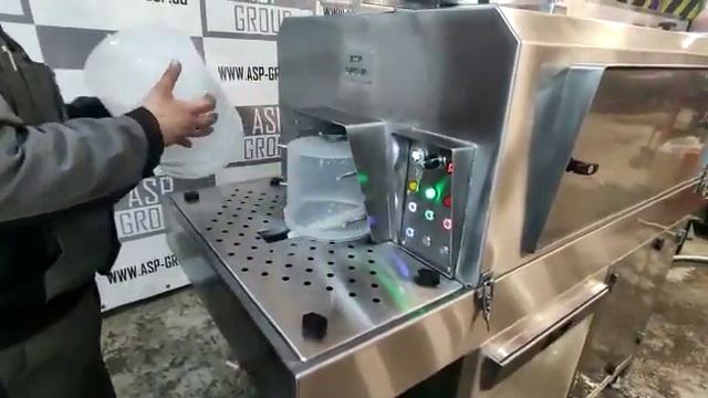 Машина мойки пластиковых вёдер  ASP-MMOT-V-150