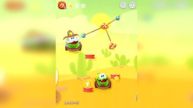 CUT THE ROPE REMASTERED - Gameplay Walkthrough Part 3 - Chapter 3 Time Travel All Levels All Stars
