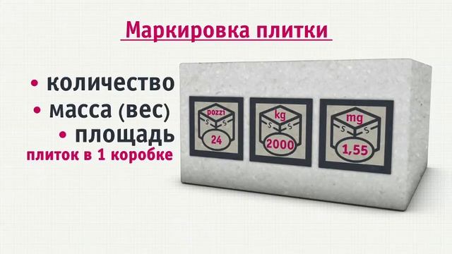 Маркировка на плитке