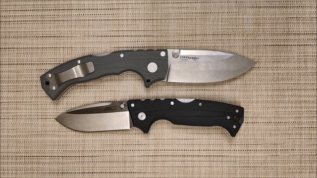 Нож AD-10 Cold Steel. Обзор и сравнение с 4MAX.