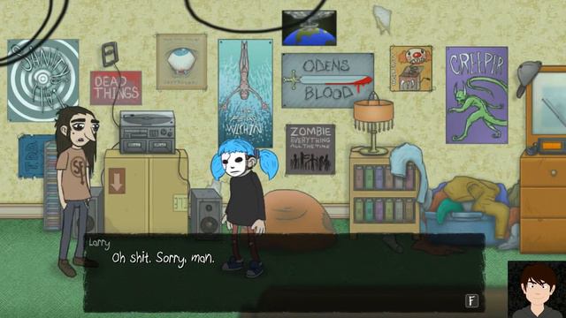 Проходим Sally Face, очень странная игра...