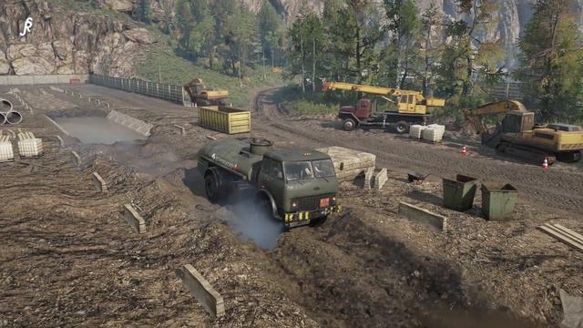 SnowRunner mod - MAZ 5335 private  SnowRunner мод - МАЗ 5335 приватный