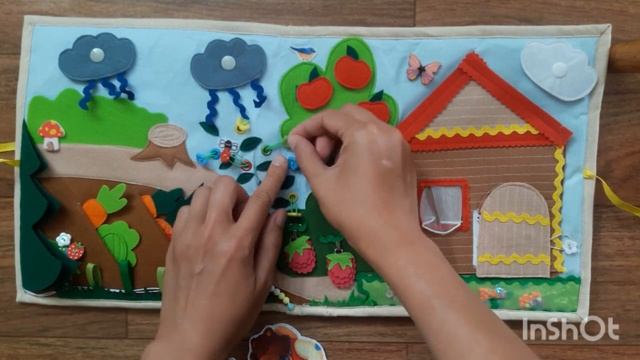 Книга из фетра 