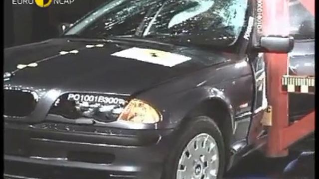 Краш тест BMW 3 Series 2001 (E-NCAP ADAC)