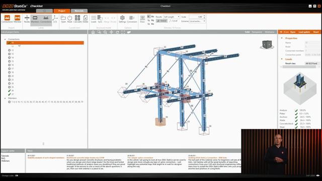 IDEA StatiCa Checkbot For Bulk BIM Workflows